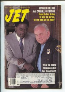 Jet 4/11/1988-Howard Rollins & Carroll O'Connor cover-African-American cultur...