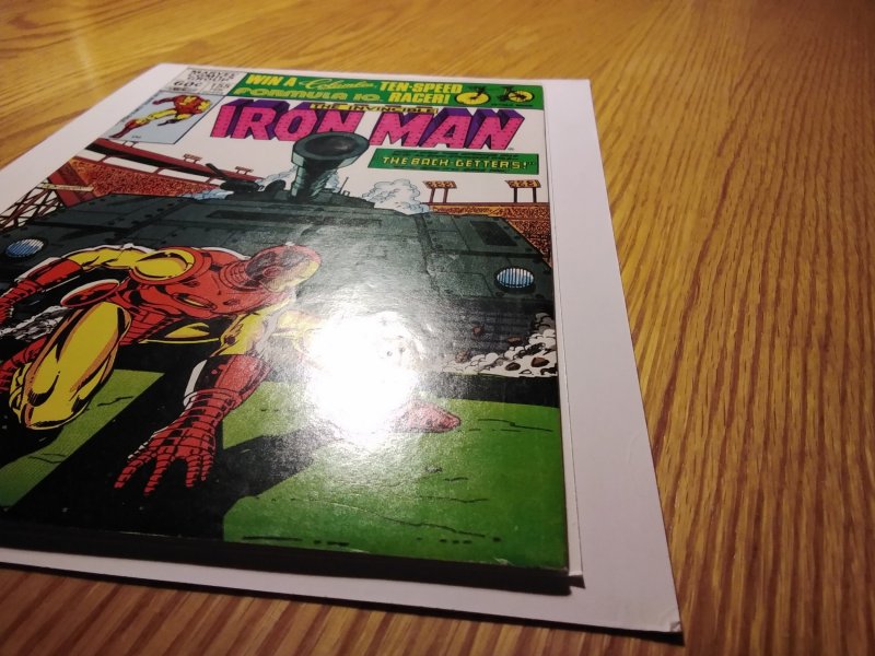 Iron Man #155 Newsstand Edition (1982)