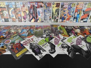Huge Lot of 150+ Comics W/ King Spawn, Hulk, Captain Atom! Avg. VF- Condition!