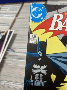 Batman 436 VF DC Comics 1989 1st Tim Drake