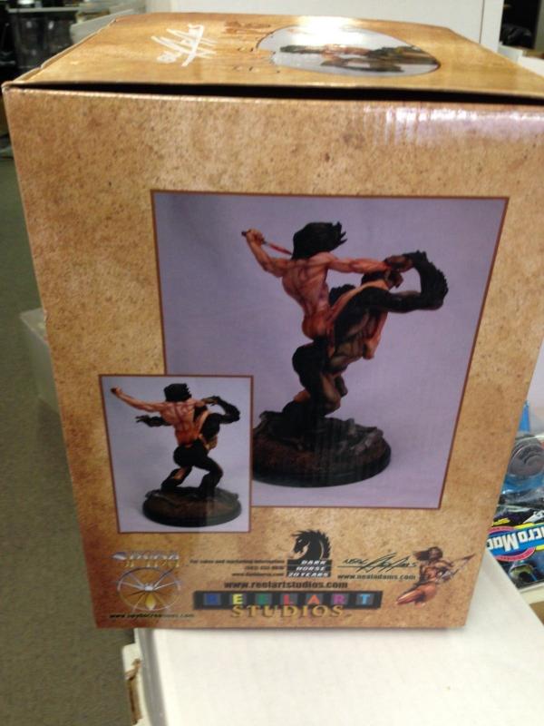 Tarzan Going Ape Statue Neal Adams 249/750 NIB