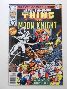 Marvel Two-in-One #52 (1979) Beautiful VF Condition! Moon Knight