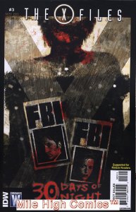 X-FILES/30 DAYS OF NIGHT (2010 Series) #3 Near Mint Comics Book