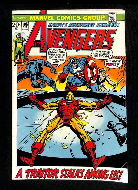 Avengers #106