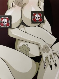 ZOMBIE TRAMP ONGOING #49 MENDOZA RISQUE ACTION LAB RARE LTD 500 NM+