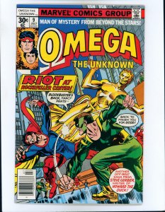 Omega the Unknown 9 1st app of the new Foolkiller  & Death of Blockbuster