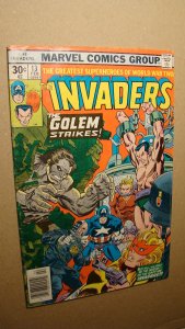 INVADERS 13 *SOLID COPY* CAPTAIN AMERICA VS GOLEM 2ND APP SPITFIRE 1976