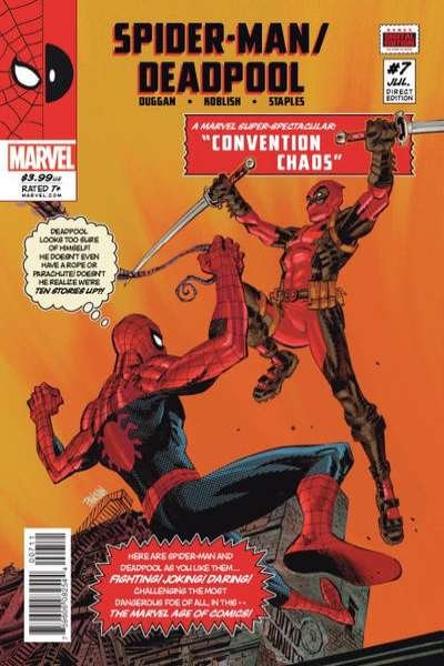 Spider-Man/Deadpool (2016 series)  #7, VF+ (Stock photo)