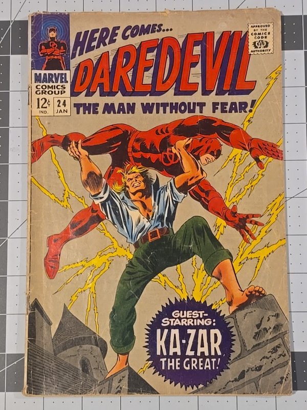 Daredevil Lot #21 #22 #24 (#25 ?-1st Leap Frog ?-DD Creates Secret Identity)
