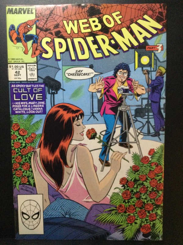 Web of Spider-Man #42 Direct Edition (1988)