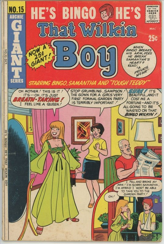 That Wilkin Boy #14 (1969) - 4.5 VG+ *A Private Affair*