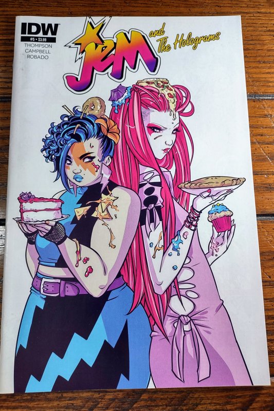 Jem and the Holograms #1-5 (2015) Higher Grade Set 1 and 2 are variant covers