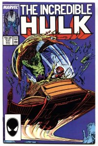 INCREDIBLE HULK #331-comic book GREY HULK BEGINS-MCFARLANE