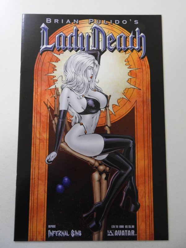 Brian Pulido's Lady Death: Infernal Sins Repose Cover (2006) VF/NM Condi...