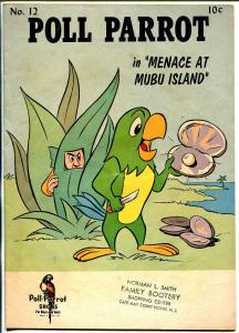 Polll Parrot #12 1961-Menace At Mobu Isalnd-shoe store premium-10¢ price-FN