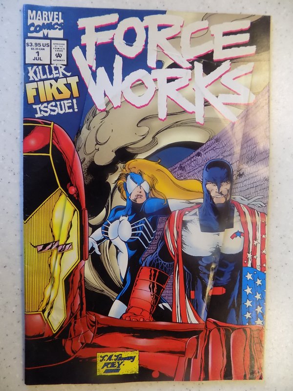 FORCE WORKS # 1 FOLD OUT COVER