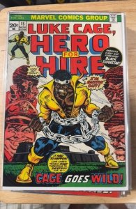 Hero for Hire #15 (1973) Luke Cage 
