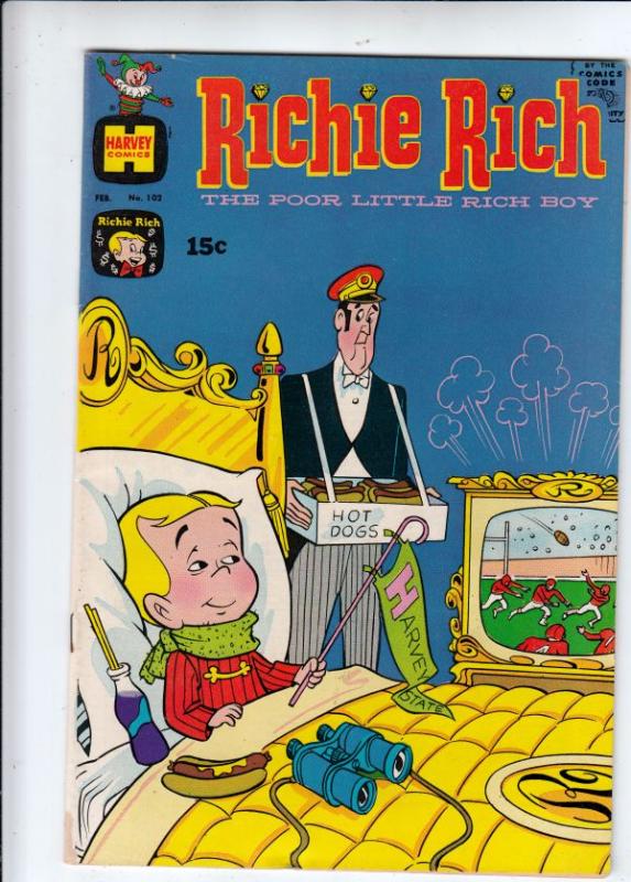 Richie Rich #102 (Feb-71) FN/VF+ Mid-High-Grade Richie Rich