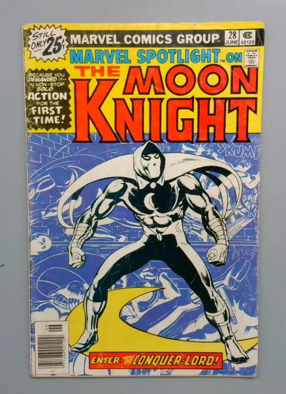 Marvel Spotlight #28 GD/VG 1st Appearance of Bertrand Crawley Marvel 1976