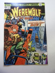 Werewolf by Night #21 (1974) FN/VF Condition MVS Intact