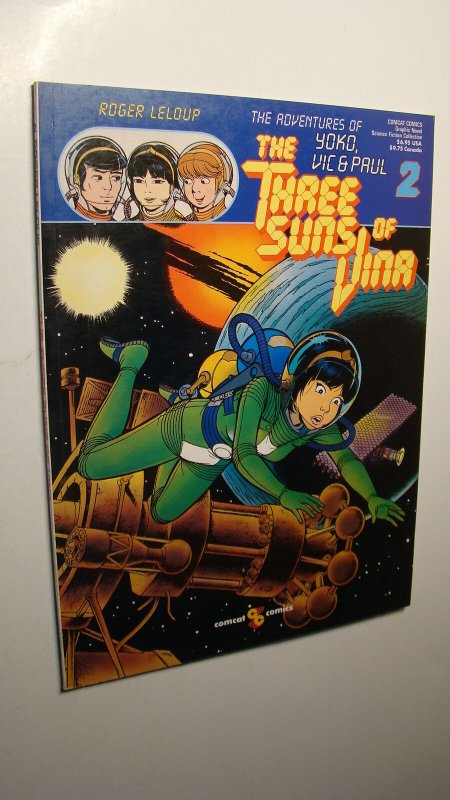 ADVENTURES OF YOKO VIC & PAUL 2 THREE SUNS VINA *NICE COPY* RARE GRAPHIC NOVEL