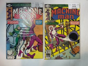 4 Comic Books Marvel Comics Machine Man #11 12 13 14 Alpha Flights 54 SM8