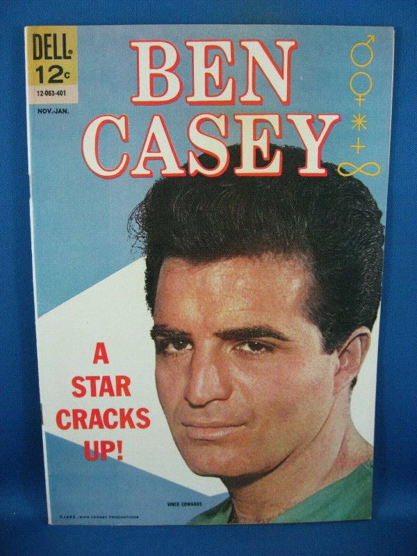 BEN CASEY 8 VF PHOTO COVER 1964