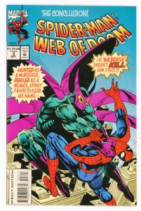 Spider-Man: Web of Doom #3 NM-