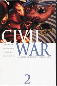 Civil War #2 (2006) Captain America