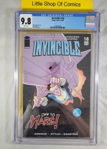 Invincible #18 CGC 9.8 1st Appearances Isotope, Rus Livingston & Shapesmith