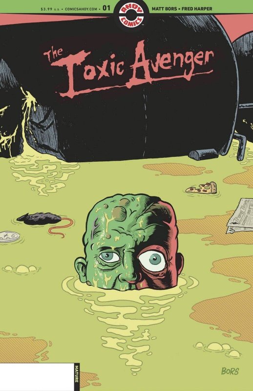 Toxic Avenger #1 (of 5) Cover B 1:3 Variant Comic Book 2024 - Ahoy Comics
