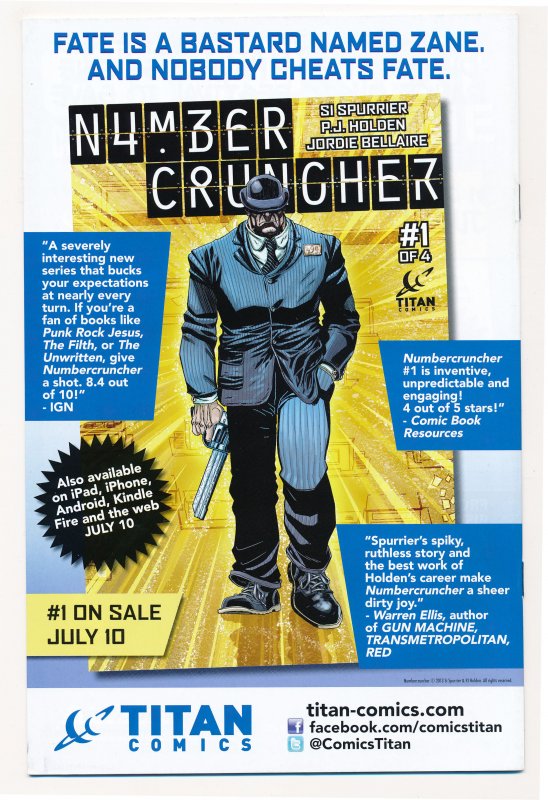 Chronos Commandos Dawn Patrol (2013 Titan) #1-5 NM Complete series