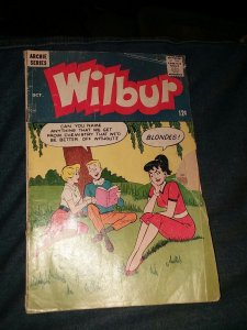 WILBUR #89 ARCHIE COMICS 1964 GGA COVER! SILVER AGE mlj classic good girl art