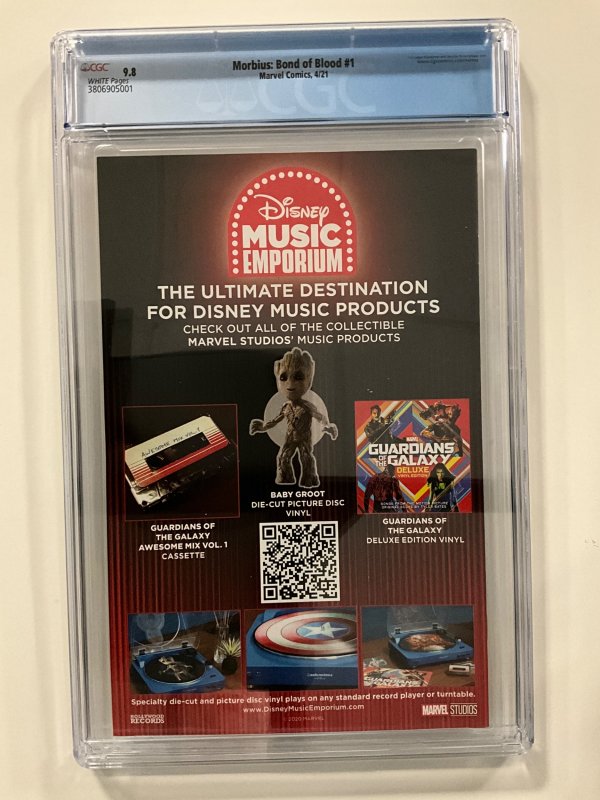 Morbius: Bond of Blood (2021) CGC 9.8