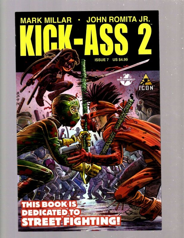 Kick-Ass 2 Complete Marvel Icon Limited Series Comic Books # 1 2 3 4 5 6 7 RP4