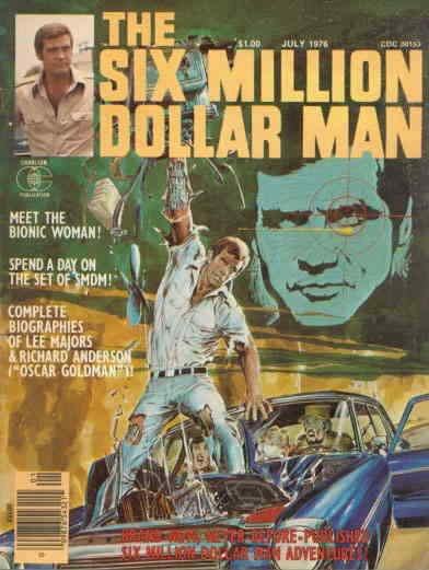 Six Million Dollar Man, The (Magazine) #1 FN; Charlton | save on shipping - deta 