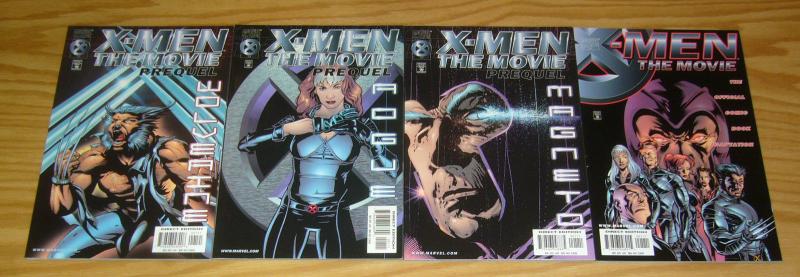 X-Men: the Movie #1 VF/NM one-shot + (3) prequels - wolverine - magneto - rogue