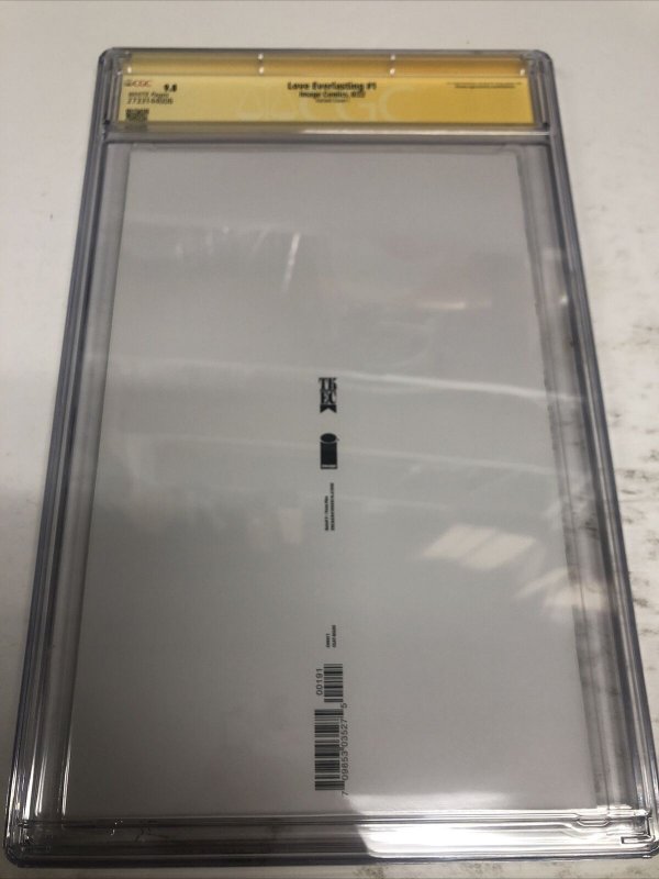 Love Everlasting (2022) #1 (CGC 9.8 SS) Signed Clay Mann Tom King Story Census 1