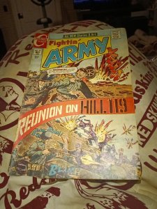 Fightin' Army: Reunion on Hill 119 NO. 97 May Charlton Comics 1971 Vietnam War