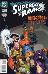 Superboy And the Ravers #10 VF/NM ; DC | Meltdown 4