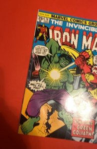 Iron Man #76 (1975)vs the Hulk  mid/ higher grade