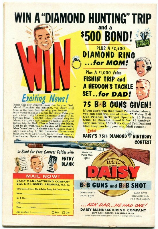 Challengers Of The Unknown #21 1961- DC Silver Age- Great cover FN/VF