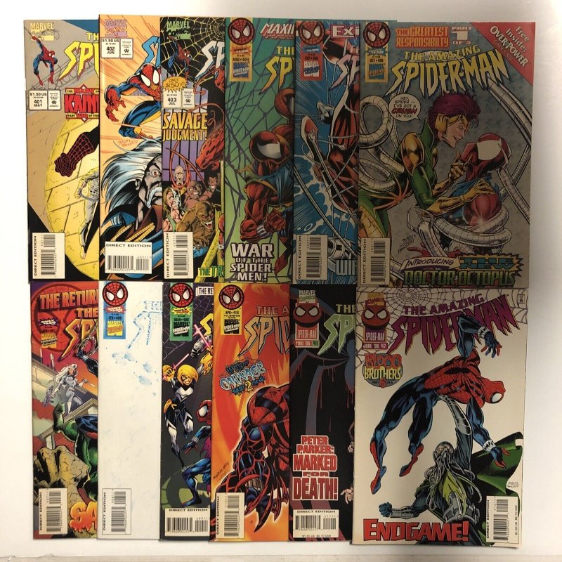 Amazing Spider-Man(1994-96) #400-412 (VF/NM) Marvel Comics | Set