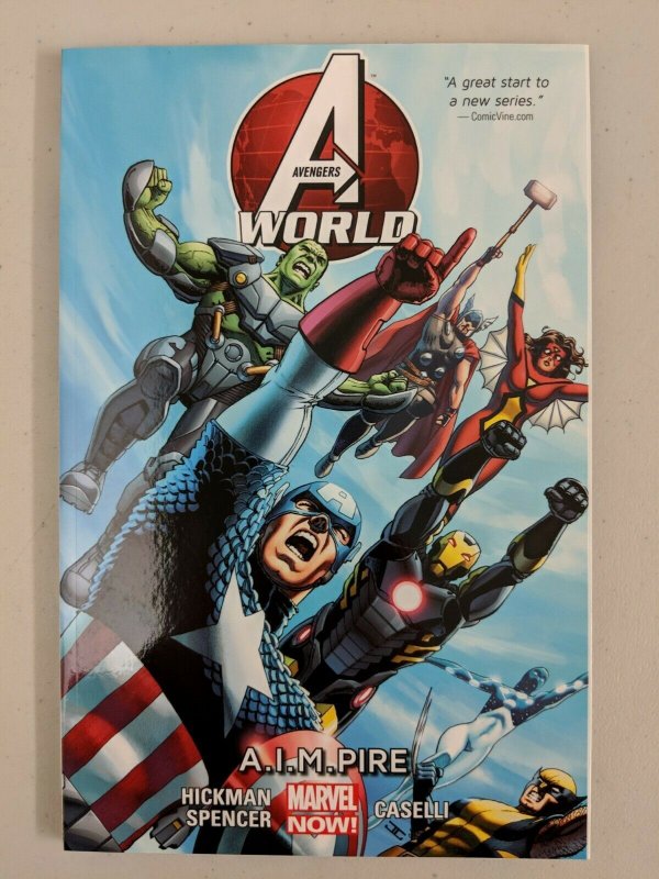 Avengers World 1-4 (1,2,3,4) Paperback Jonathan Hickman Nick Spencer 2014-2015 