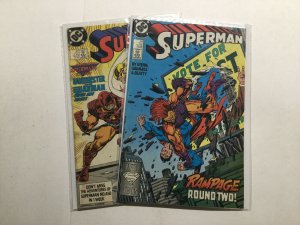 Superman 1-17 20-22 24 27 Lot Run Set Fine/Very Fine Fn/Vf 7.0 Dc Comics