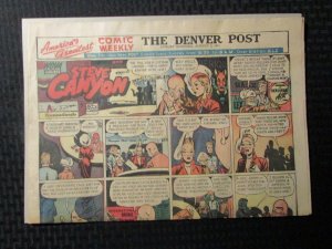 1947 Aug 3 SUNDAY 8pg Comic Section VG+ 4.5 Prince Valiant / Flash Gordon