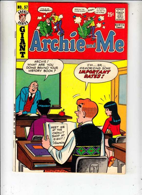 Archie and Me #57 (Jul-73) NM- High-Grade Archie