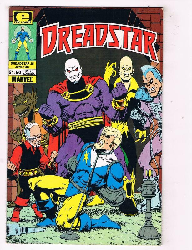 Dreadstar #25 VG/FN Epic Comic Bronze Age Comic Book Jun 1986 DE47 AD33