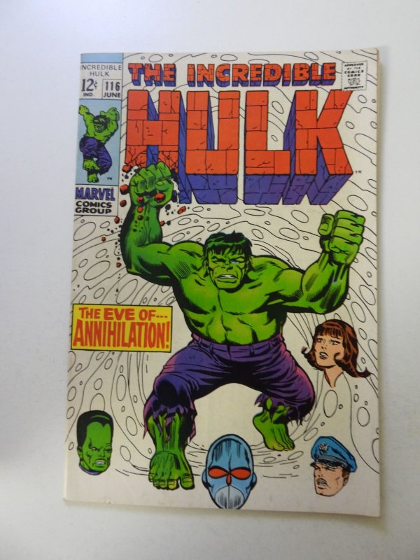 The incredible Hulk #116 (1969) FN/VF condition