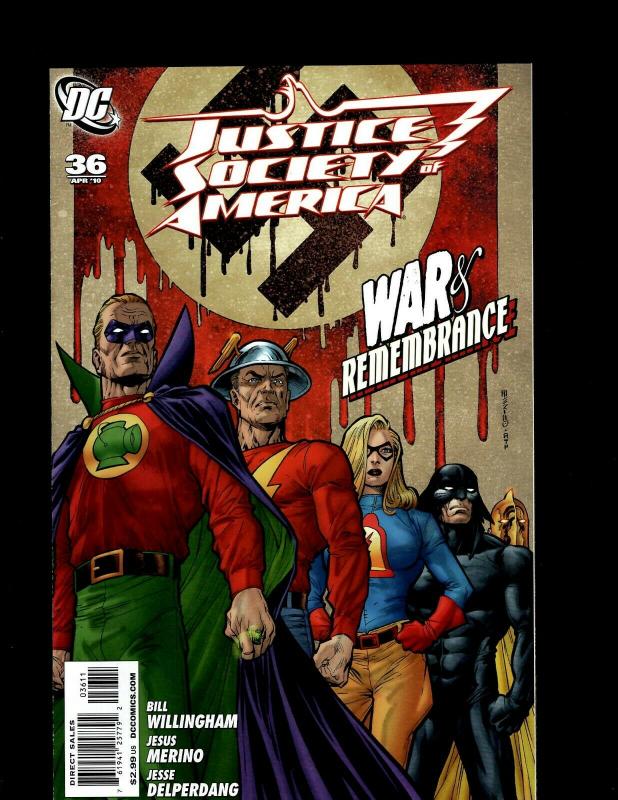 Lot of 12 JSA DC Comic Books #25 26 27 28 29 30 31 32 33 34 35 36 GK27